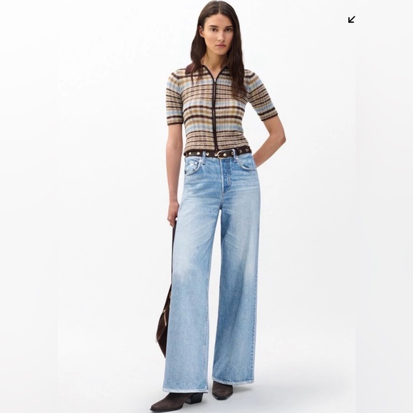 Rag & Bone l Miramar Sofie Wide-Leg Pants✨Sz 26 NEW NWT - Picture 2 of 11